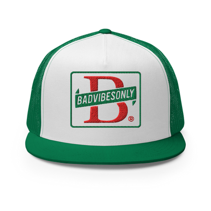 DELI LOGO TRUCKER HAT [GREEN/WHITE]