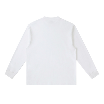 ESSENTIAL LS TEE [WHITE]