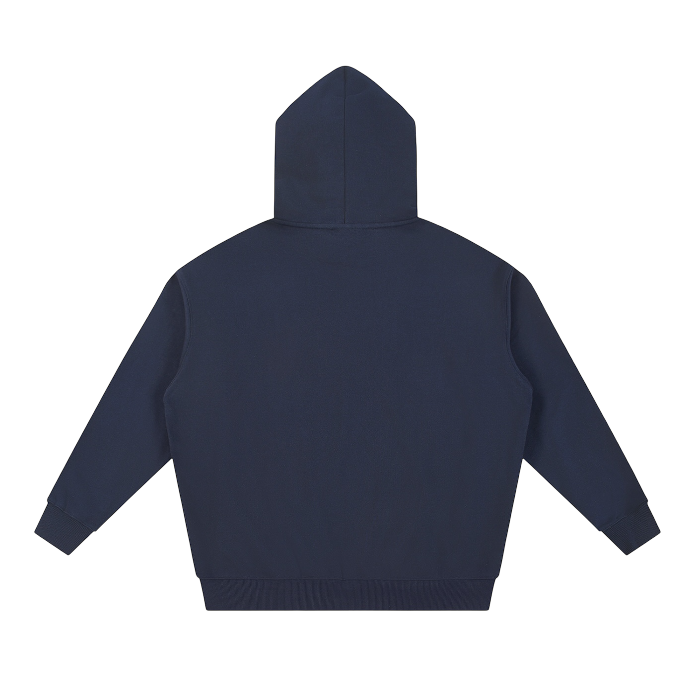 HALF-TONED GREEN LOGO HOODIE [NAVY BLUE]