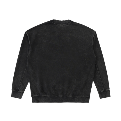 OWL VINTAGE WASH SWEATSHIRT [BLACK]