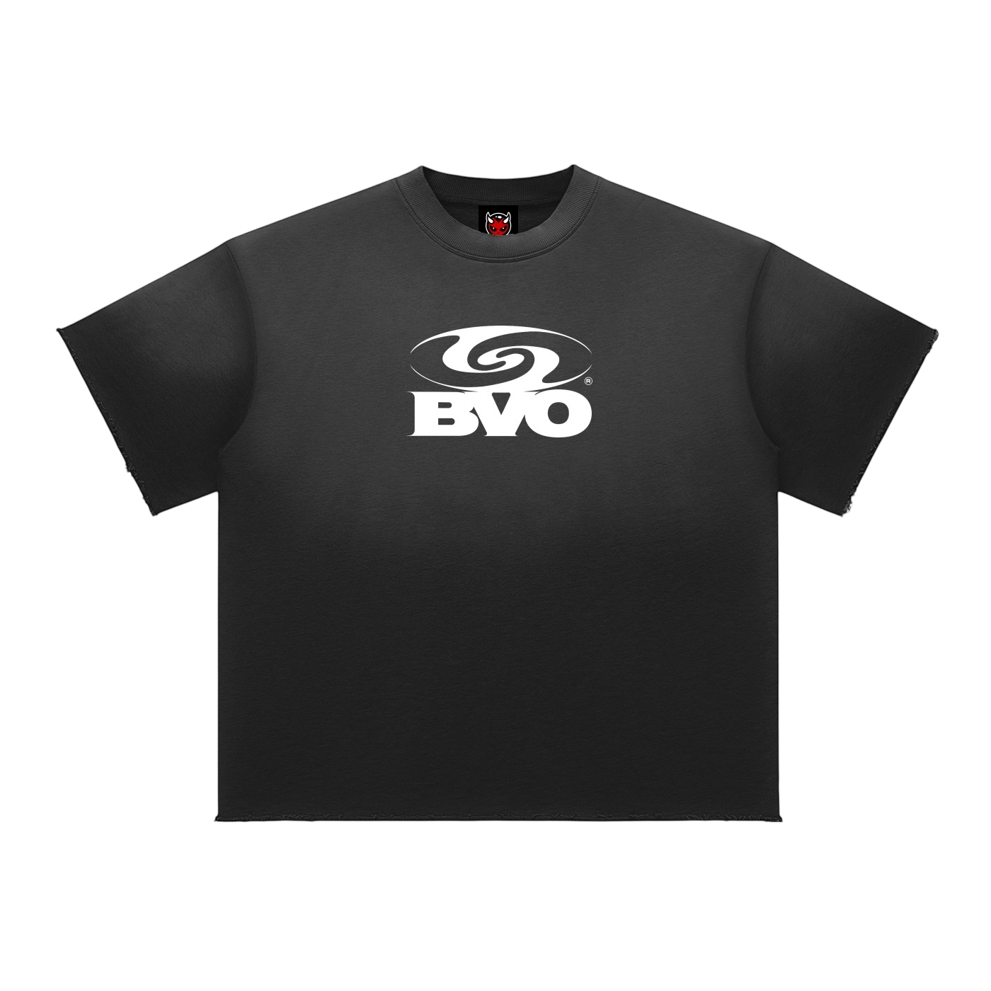 ANTI RAW EDGE TEE [BLACK]