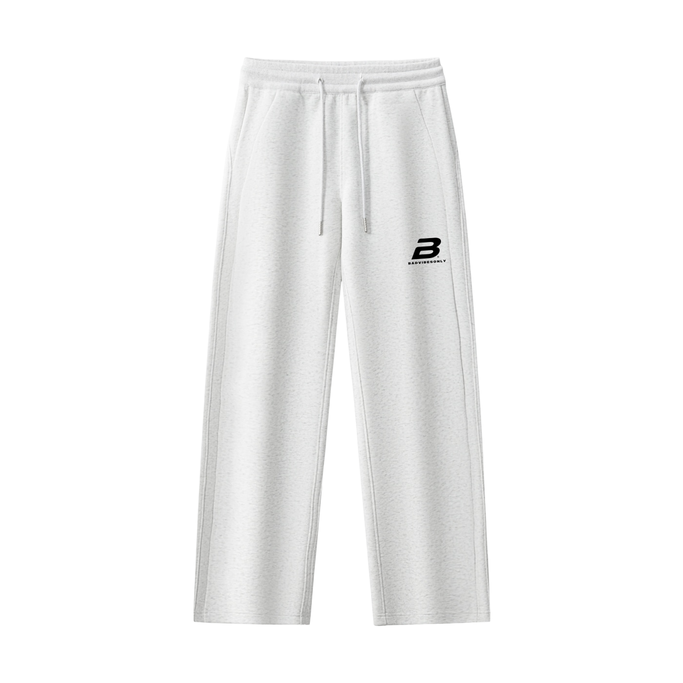 WMNS ESSENTIAL STRAIGHT-LEG SWEATPANTS [GREY]