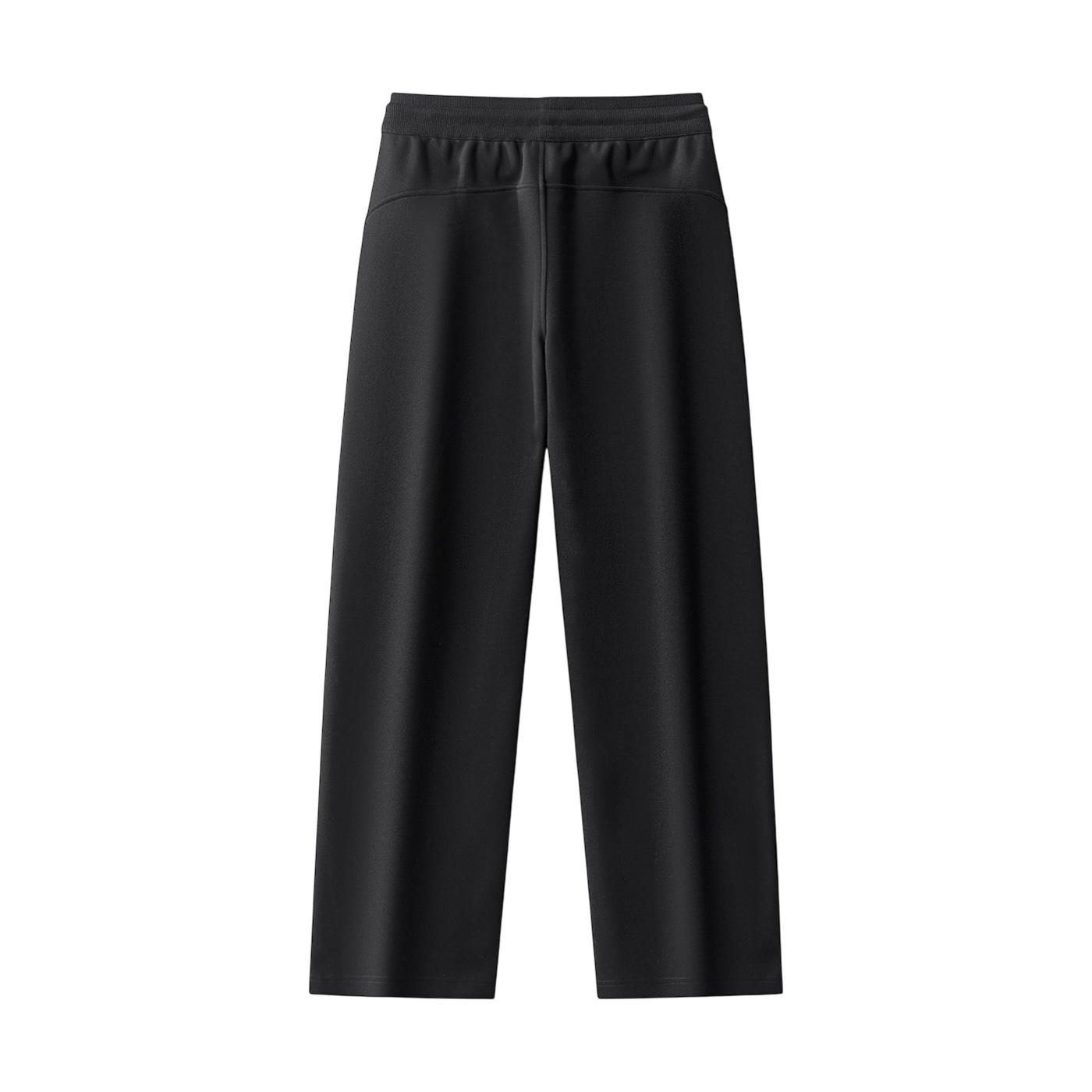 WMNS ESSENTIAL STRAIGHT-LEG SWEATPANTS [BLACK]