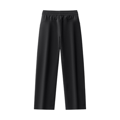 WMNS ESSENTIAL STRAIGHT-LEG SWEATPANTS [BLACK]