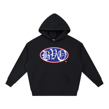 BVO® ALT OVAL HOODIE [BLACK]