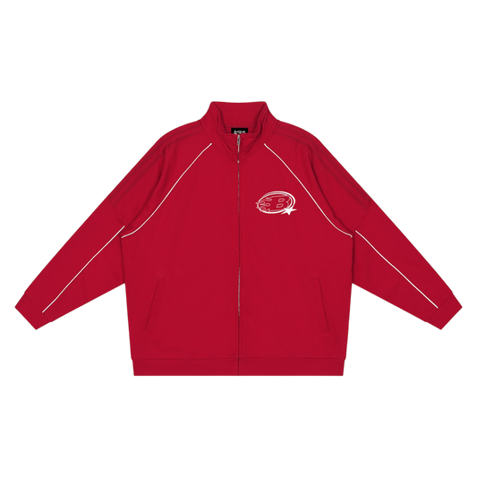 ALT STAPLE LOGO® REFLECTION STRIPED JACKET [RED]