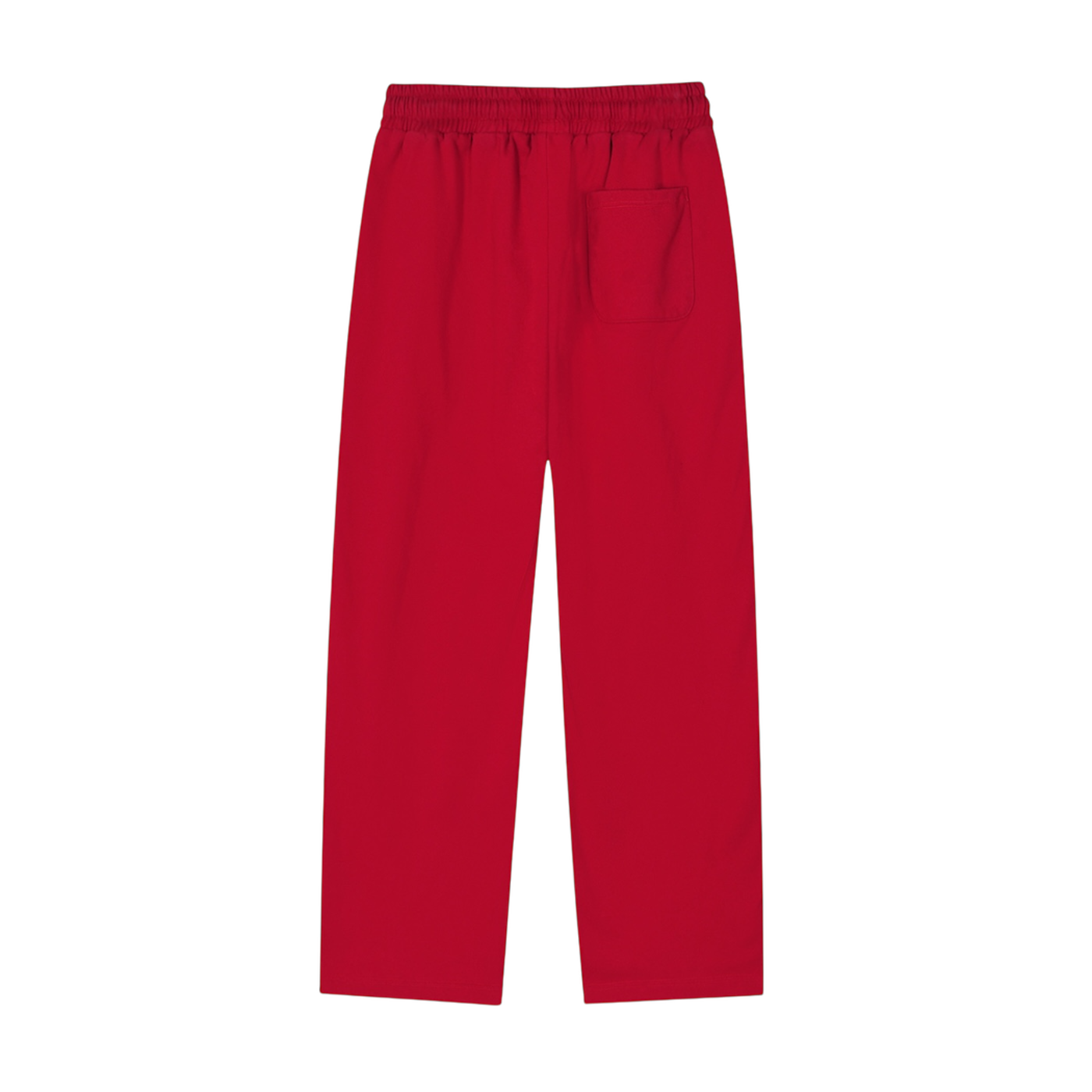 ALT STAPLE LOGO® REFLECTION STRIPED STRAIGHT-LEG SWEATPANTS [RED]