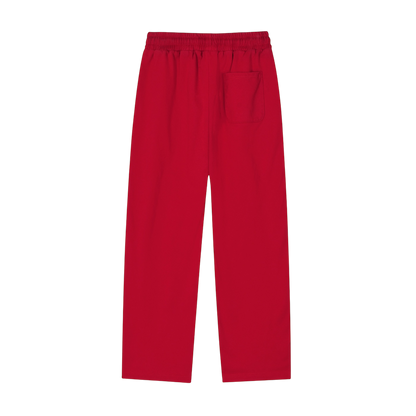 ALT STAPLE LOGO® REFLECTION STRIPED STRAIGHT-LEG SWEATPANTS [RED]