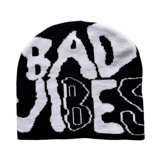 BAD VIBES SKULLY [BLACK/WHITE]