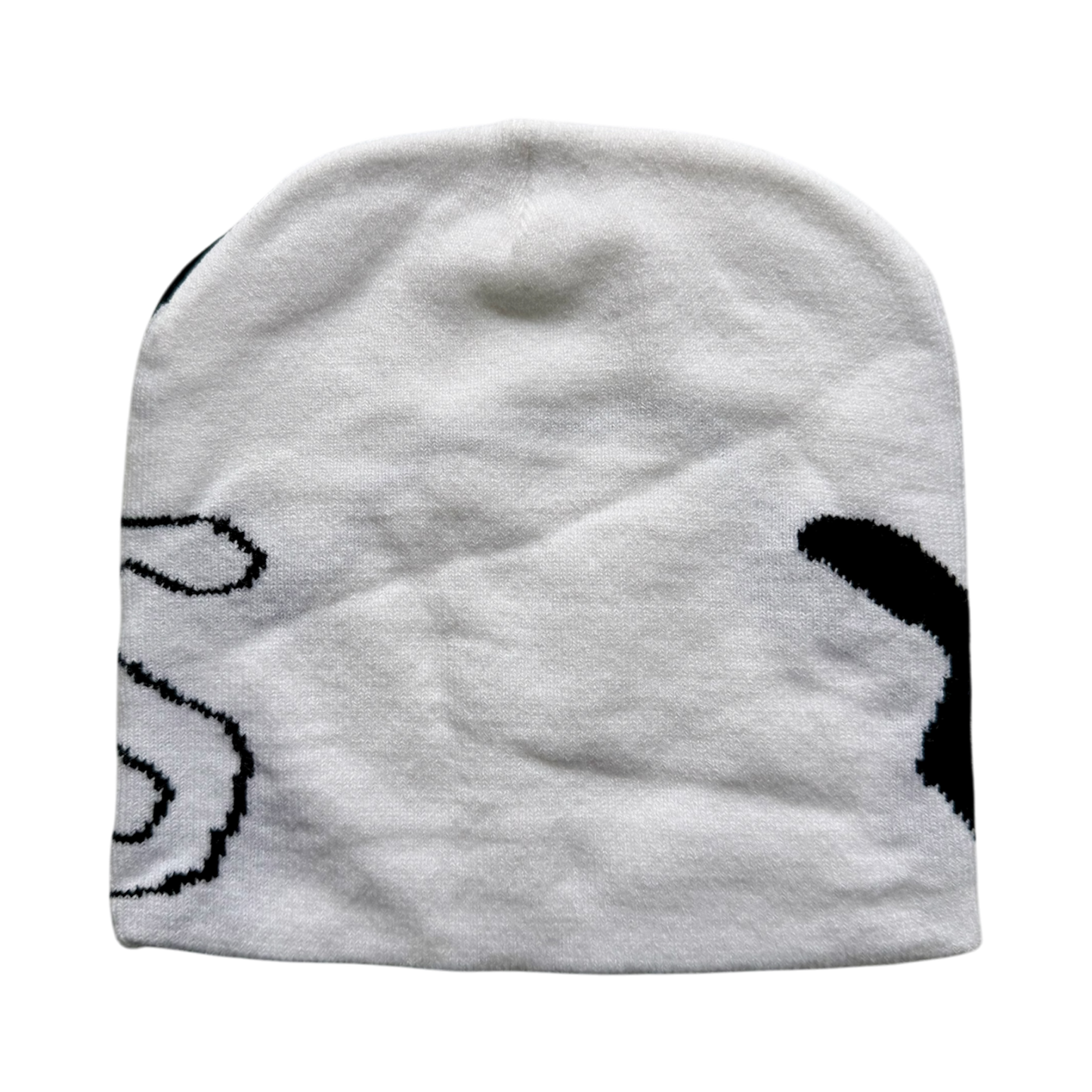 BAD VIBES SKULLY [WHITE/BLACK]