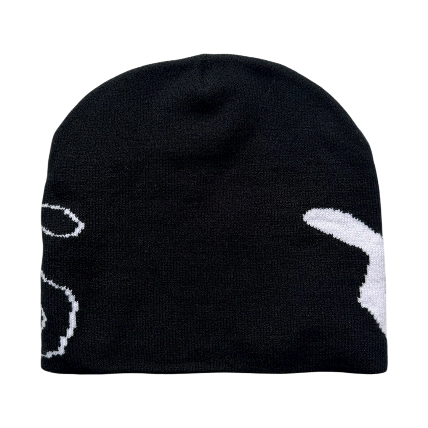 BAD VIBES SKULLY [BLACK/WHITE]