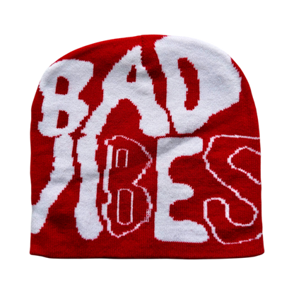 BAD VIBES SKULLY [RED/WHITE]
