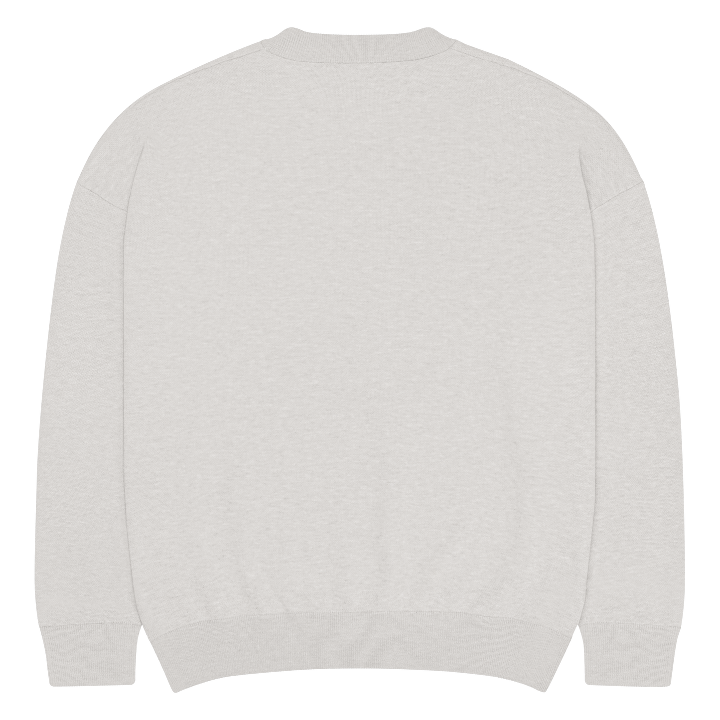 ANTI LOGO KNIT SWEATER [BONE]