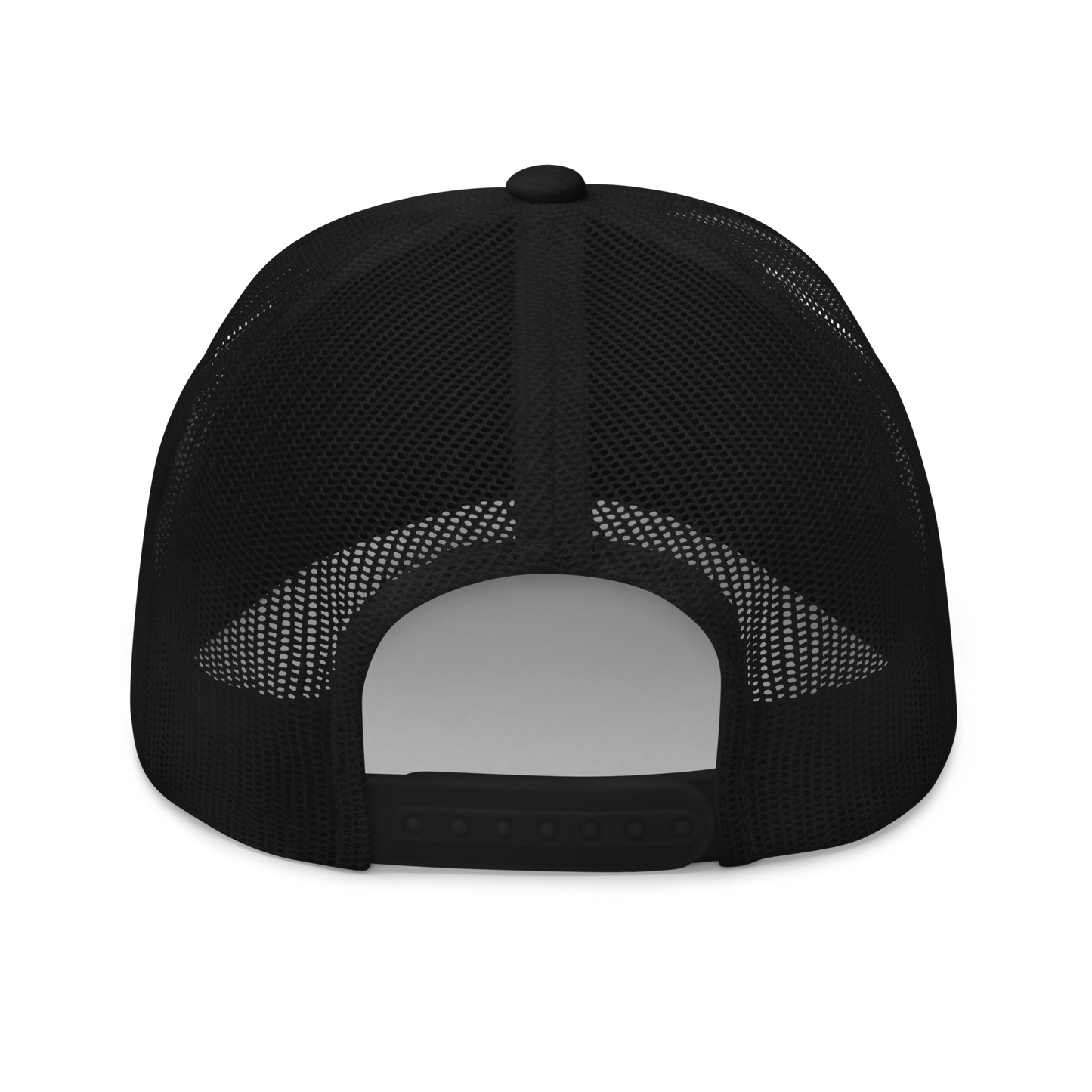 ANTI LOGO TRUCKER HAT [BLACK]