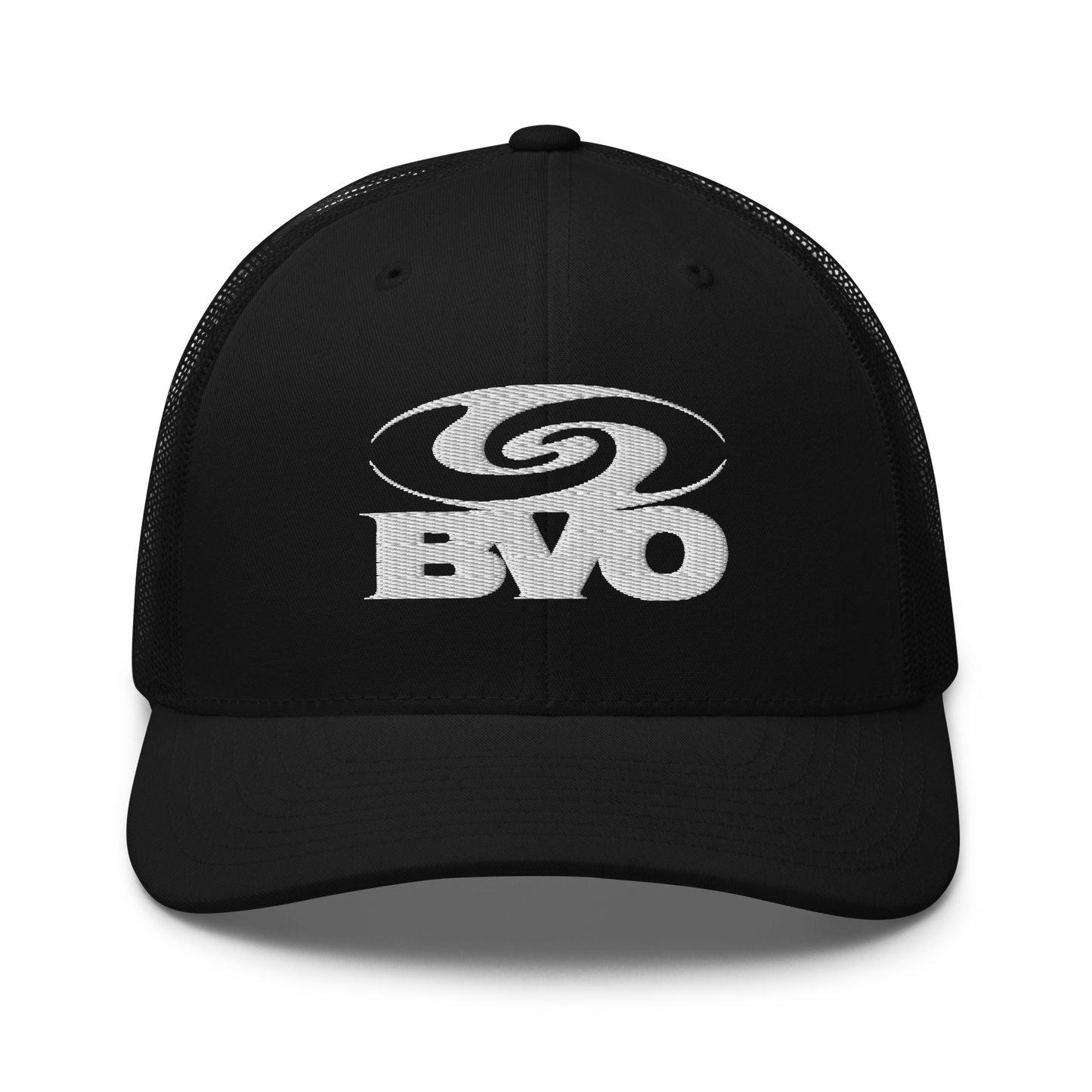 ANTI LOGO TRUCKER HAT [BLACK]