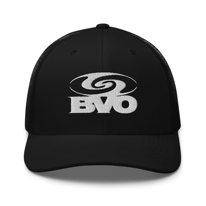 ANTI LOGO TRUCKER HAT [BLACK]